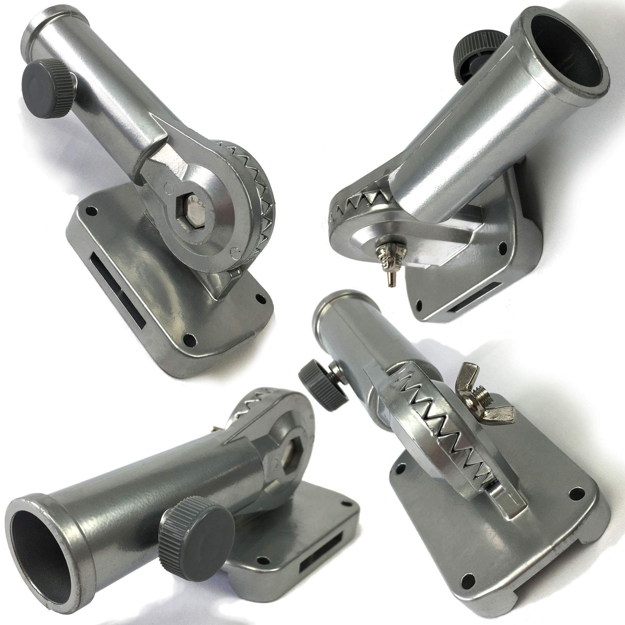 InstaPatriot™ American Flag, Flagpole & Freedom™ Bracket Kit - Brushed Aluminum - Image 7