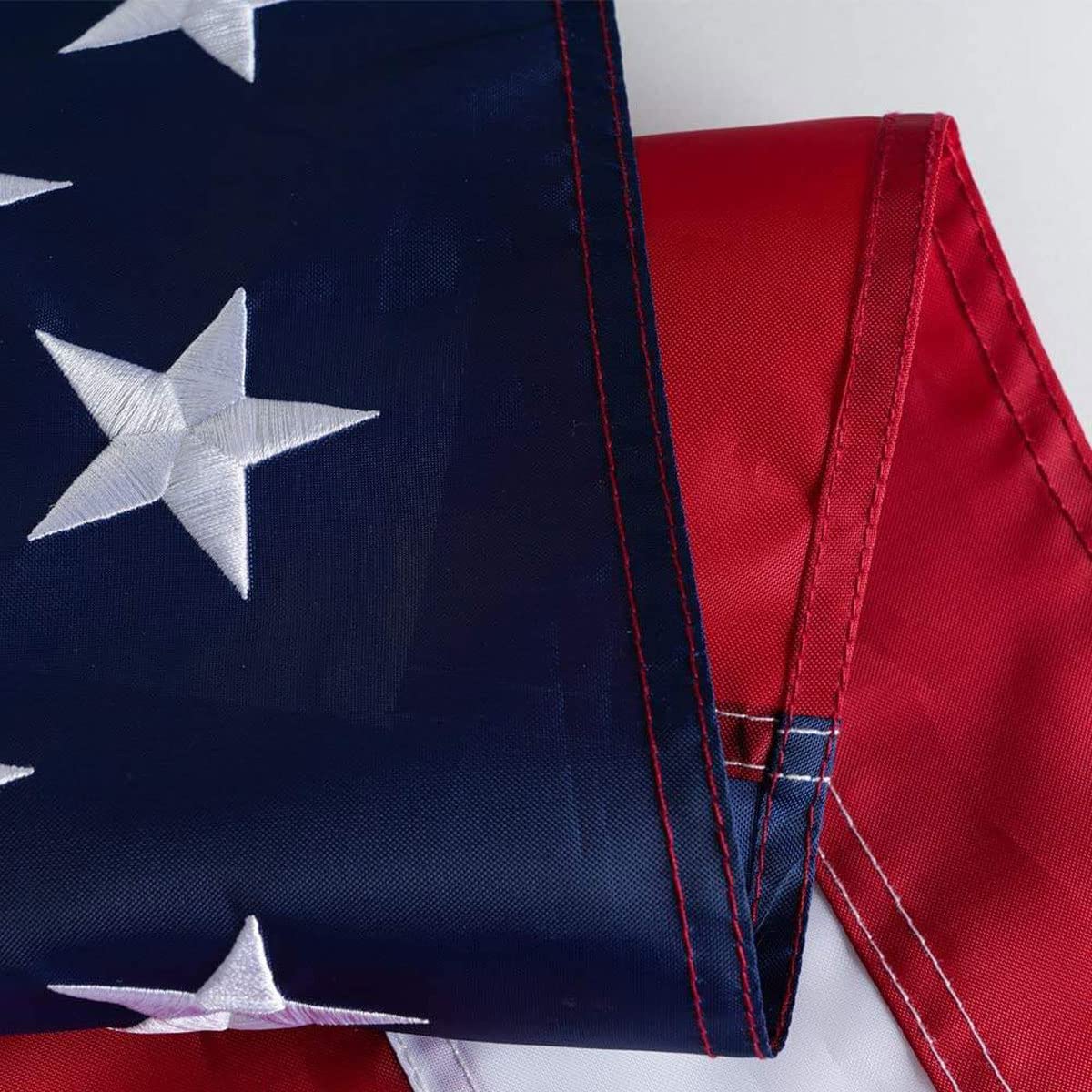 USA Flag Co. American Flag 3x5 foot | Heavy Duty Polyester, Embroidered Stars, Sewn Stripes, Brass Grommets - Image 4