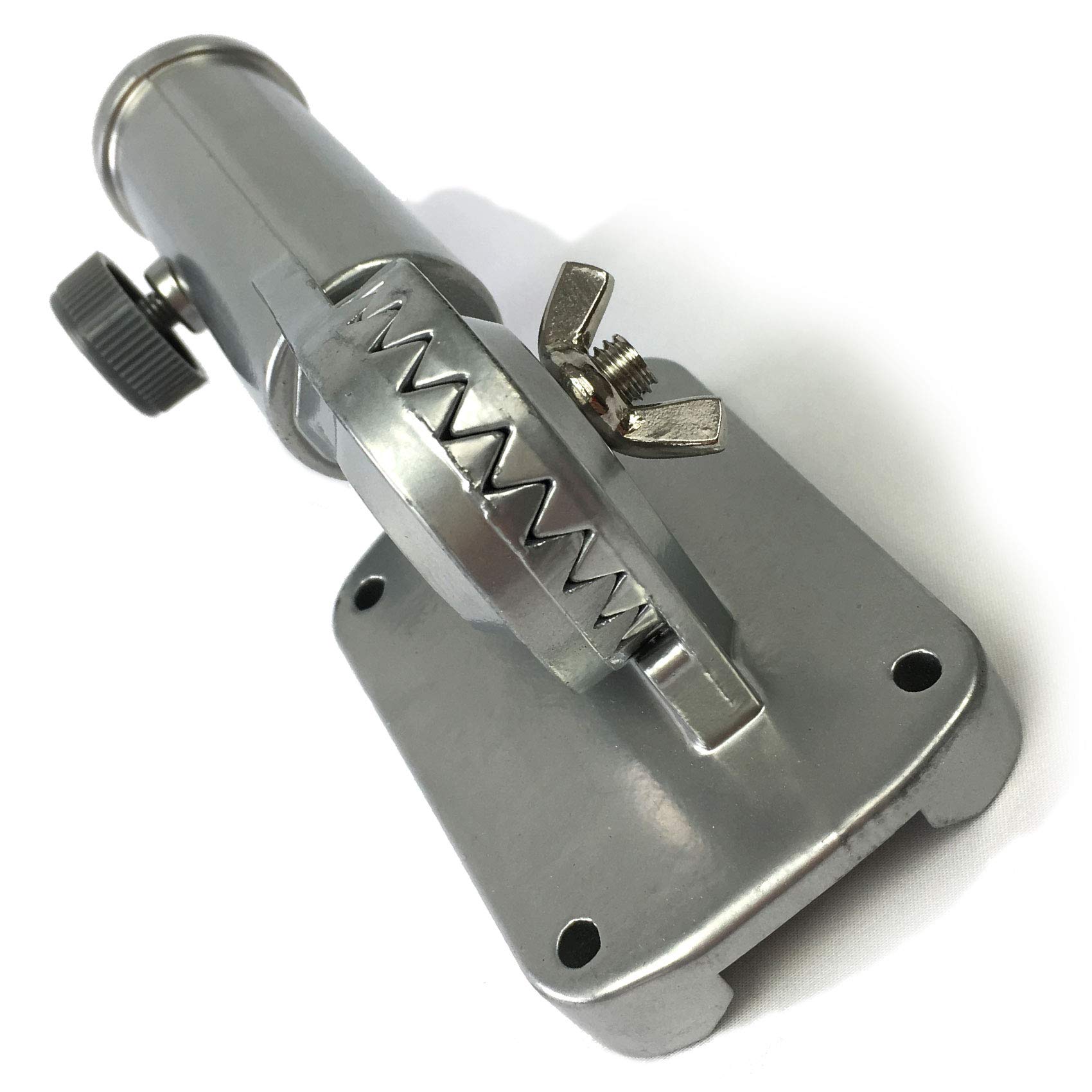 USA Flag Co. Freedom Cast-Aluminum Flagpole Bracket, 13-Position Vertical or Horizontal for 1-inch Diameter Flag Pole Adjustable Mounting Holder (Brushed Aluminum) - Image 6