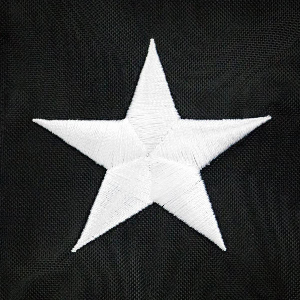 USA Flag Co. Thin Blue Line Flag 3x5 foot | Heavy Duty Polyester, Embroidered Stars, Sewn Stripes, Brass Grommets - Image 9