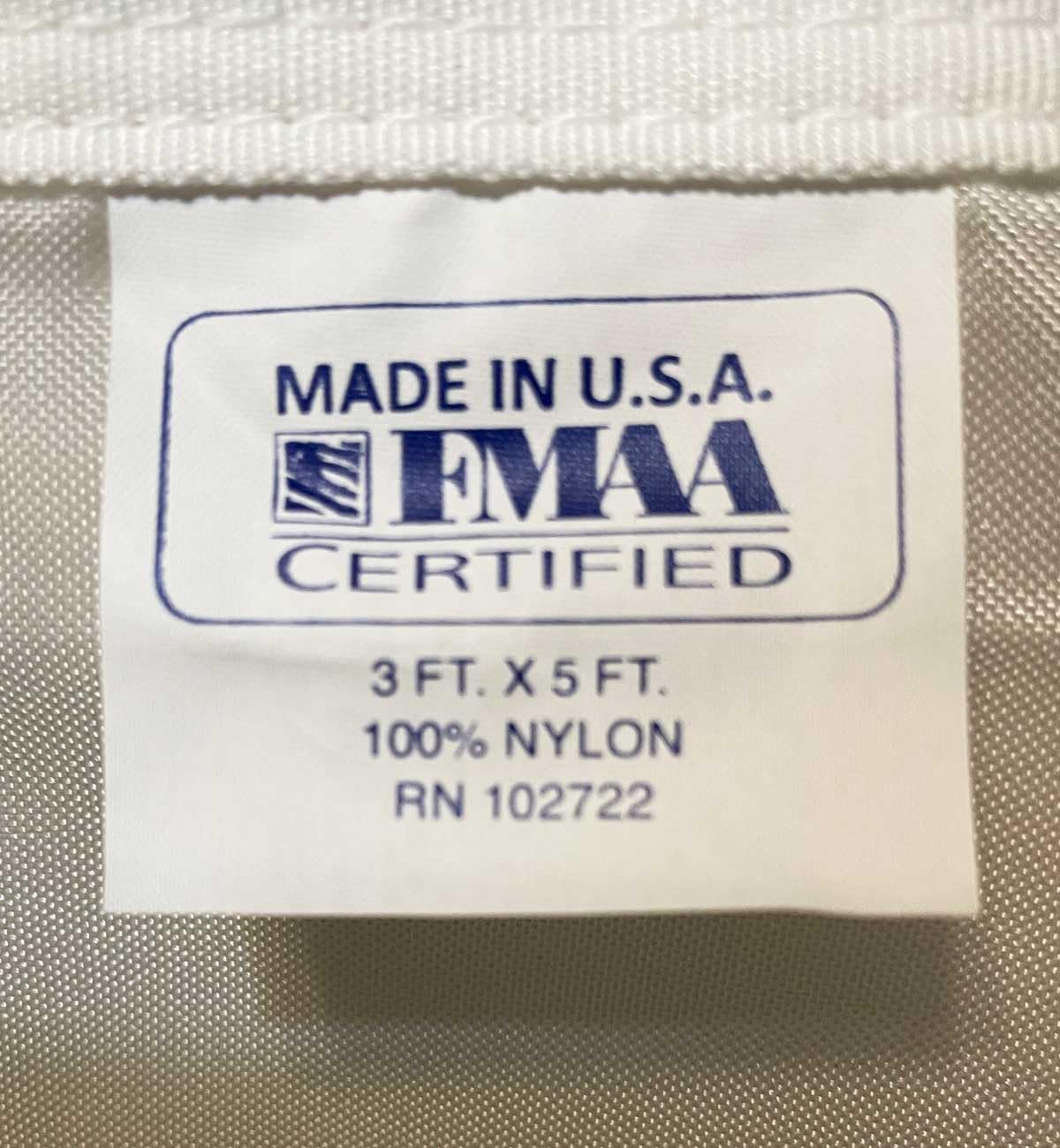 USA Flag Co. US Coast Guard Flag 3x5 Outdoor USCG Flag 100% American Made, FMAA Certified - Made in USA - Image 8